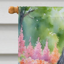 Load image into Gallery viewer, Cocker Spaniel Spring Path House Flag