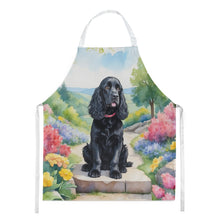 Load image into Gallery viewer, Cocker Spaniel Spring Path Apron – Artist-Designed Kitchen, BBQ &amp; Craft Apron