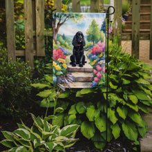 Load image into Gallery viewer, Cocker Spaniel Spring Path Garden Flag  – Dog-Themed Floral Outdoor Decor