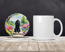 Load image into Gallery viewer, Cocker Spaniel Spring Path Large Sandstone Coasters Pack of 4