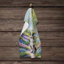 Load image into Gallery viewer, Collie Spring Path Kitchen Towel