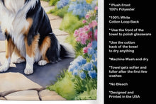 Load image into Gallery viewer, Collie Spring Path Kitchen Towel