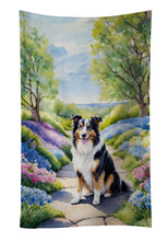 Load image into Gallery viewer, Collie Spring Path Kitchen Towel