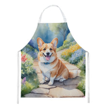 Load image into Gallery viewer, Corgi Spring Path Apron – Artist-Designed Kitchen, BBQ &amp; Craft Apron