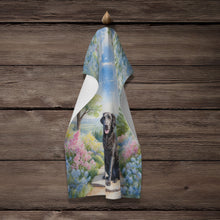Load image into Gallery viewer, Curly-Coated Retriever Spring Path Kitchen Towel