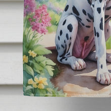 Load image into Gallery viewer, Dalmatian Spring Path House Flag
