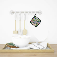 Load image into Gallery viewer, Dandie Dinmont Terrier Spring Path Pot Holders - Set of 2 Decorative Kitchen Helpers | Made in the USA