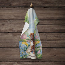 Load image into Gallery viewer, Dogue de Bordeaux Spring Path Kitchen Towel