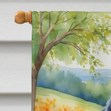 Load image into Gallery viewer, English Setter Spring Path House Flag