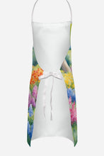 Load image into Gallery viewer, Flat-Coated Retriever Spring Path Apron – Artist-Designed Kitchen, BBQ &amp; Craft Apron