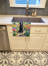 Load image into Gallery viewer, Flat-Coated Retriever Spring Path Kitchen Towel