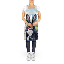 Load image into Gallery viewer, French Bulldog Spring Path Apron – Artist-Designed Kitchen, BBQ &amp; Craft Apron