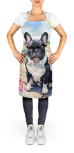 Load image into Gallery viewer, French Bulldog Spring Path Apron – Artist-Designed Kitchen, BBQ &amp; Craft Apron