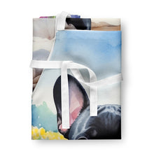 Load image into Gallery viewer, French Bulldog Spring Path Apron – Artist-Designed Kitchen, BBQ &amp; Craft Apron