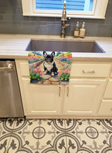 Load image into Gallery viewer, French Bulldog Spring Path Kitchen Towel
