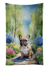 Load image into Gallery viewer, French Bulldog Spring Path Kitchen Towel