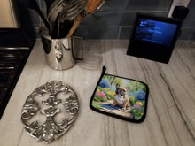 Load image into Gallery viewer, French Bulldog Spring Path Pot Holders - Set of 2 Decorative Kitchen Helpers | Made in the USA