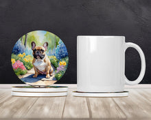 Load image into Gallery viewer, French Bulldog Spring Path Large Sandstone Coasters Pack of 4