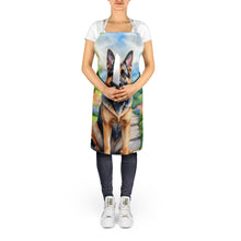 Load image into Gallery viewer, German Shepherd Spring Path Apron – Artist-Designed Kitchen, BBQ &amp; Craft Apron