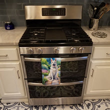Load image into Gallery viewer, German Shepherd Spring Path Kitchen Towel