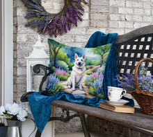 Load image into Gallery viewer, German Shepherd Spring Path Throw Pillow