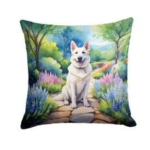 Load image into Gallery viewer, German Shepherd Spring Path Throw Pillow