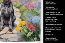 Load image into Gallery viewer, German Wirehaired Pointer Spring Path Kitchen Towel