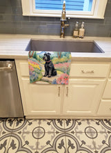 Load image into Gallery viewer, Giant Schnauzer Spring Path Kitchen Towel