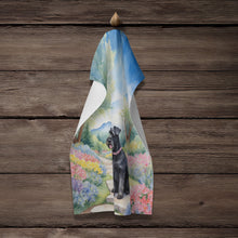 Load image into Gallery viewer, Giant Schnauzer Spring Path Kitchen Towel