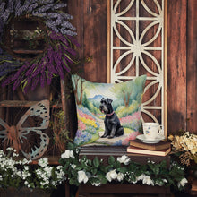 Load image into Gallery viewer, Giant Schnauzer Spring Path Throw Pillow