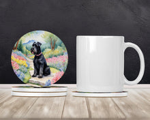 Load image into Gallery viewer, Giant Schnauzer Spring Path Large Sandstone Coasters Pack of 4