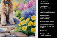Load image into Gallery viewer, Goldendoodle Spring Path Kitchen Towel