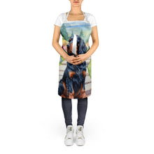 Load image into Gallery viewer, Gordon Setter Spring Path Apron – Artist-Designed Kitchen, BBQ &amp; Craft Apron