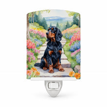 Load image into Gallery viewer, Gordon Setter Spring Path Ceramic Night Light Compact, UL-Certified, Ideal for Bedroom, Bathroom, Nursery, Hallway, Kitchen, 6x4x3, Multicolor