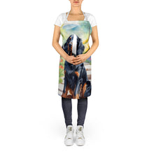 Load image into Gallery viewer, Gordon Setter Spring Path Apron – Artist-Designed Kitchen, BBQ &amp; Craft Apron