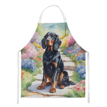 Load image into Gallery viewer, Gordon Setter Spring Path Apron – Artist-Designed Kitchen, BBQ &amp; Craft Apron