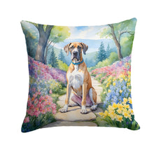 Load image into Gallery viewer, Great Dane Spring Path Throw Pillow