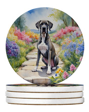 Load image into Gallery viewer, Great Dane Spring Path Large Sandstone Coasters Pack of 4