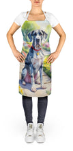Load image into Gallery viewer, Great Dane Spring Path Apron – Artist-Designed Kitchen, BBQ &amp; Craft Apron