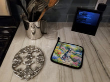 Load image into Gallery viewer, Great Dane Spring Path Pot Holders - Set of 2 Decorative Kitchen Helpers | Made in the USA