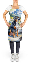 Load image into Gallery viewer, Greater Swiss Mountain Dog Spring Path Apron – Artist-Designed Kitchen, BBQ &amp; Craft Apron