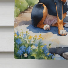 Load image into Gallery viewer, Greater Swiss Mountain Dog Spring Path House Flag