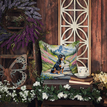 Load image into Gallery viewer, Greater Swiss Mountain Dog Spring Path Throw Pillow