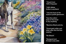 Load image into Gallery viewer, Greyhound Spring Path Kitchen Towel