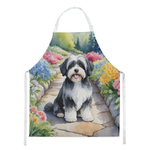 Load image into Gallery viewer, Havanese Spring Path Apron – Artist-Designed Kitchen, BBQ &amp; Craft Apron