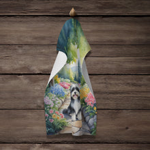 Load image into Gallery viewer, Havanese Spring Path Kitchen Towel