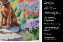 Load image into Gallery viewer, Irish Terrier Spring Path Kitchen Towel