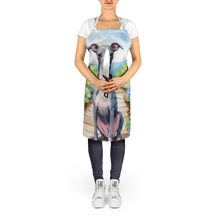 Load image into Gallery viewer, Italian Greyhound Spring Path Apron – Artist-Designed Kitchen, BBQ &amp; Craft Apron