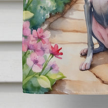 Load image into Gallery viewer, Italian Greyhound Spring Path House Flag
