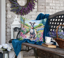 Load image into Gallery viewer, Italian Greyhound Spring Path Throw Pillow